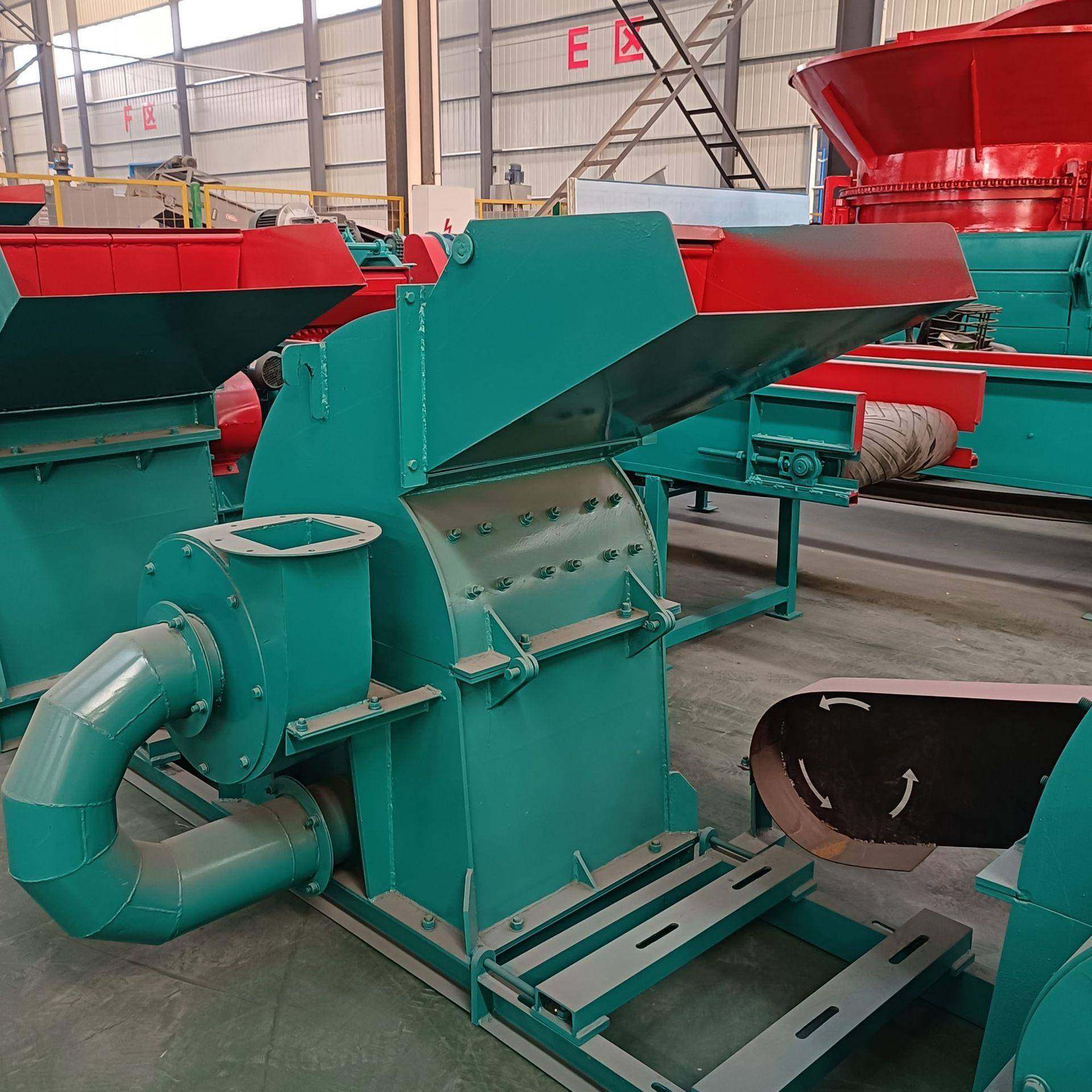 功IGF能木屑锯末龙粉碎树枝边角料带钉子头破碎粉机沙克碎木机