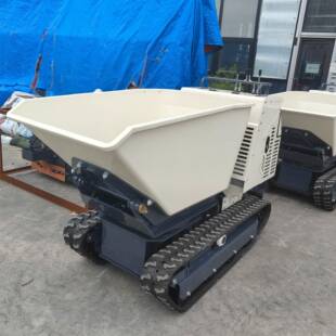 农用989小型翻斗车旋HT1200果园工履带式运车18地0°转自输卸车