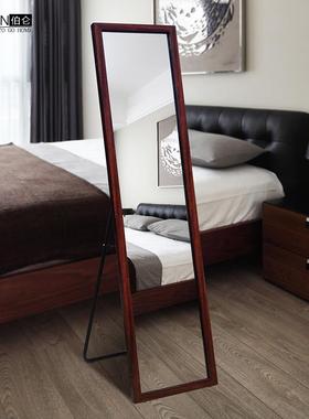 动简约全身镜衣穿衣镜移试镜镜AMN落地宿舍壁挂落地镜卧室