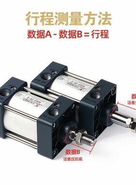 星辰气动标准294气缸S0C/63/32/5040/80/100/125-75X150X20-50-40