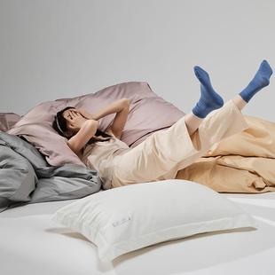 轻奢酒店风100支长3绒棉被套单件纯棉贡缎被罩50XS 01x人1200x20