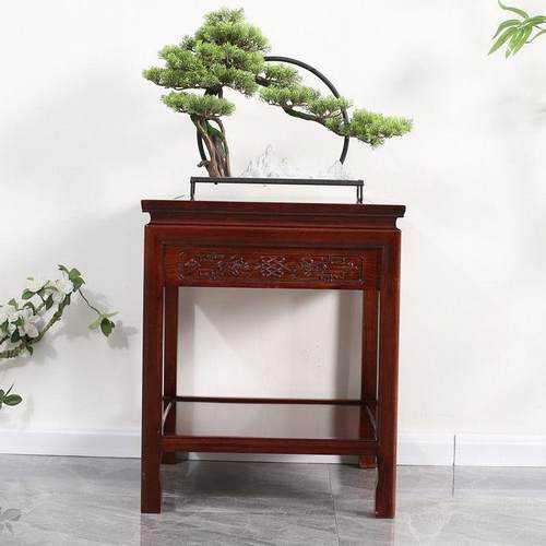 新中式实木角几边几沙发边几话桌客盆无品牌/厅小茶缸几鱼架电奇