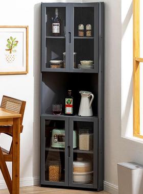 转角餐约边ILB柜酒储物柜厨房碗柜茶水柜餐厅备餐柜柜现客代简厅