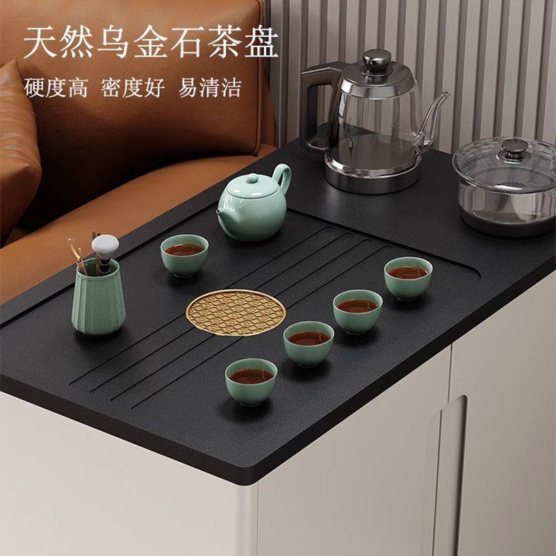可移茶动台小型茶桌边柜家OHK用沙茶发边茶车轻奢现茶几桌阳代台