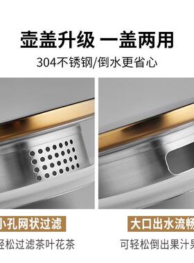 玻璃茶F756M789壶耐温加厚茶水分离电高用炉烧水家花茶大泡陶茶壶