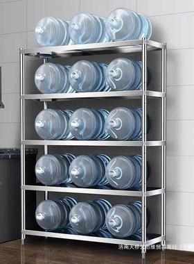 不多层地家用货架杂物储落物架子波炉收纳JSW架加厚锈钢厨房微置