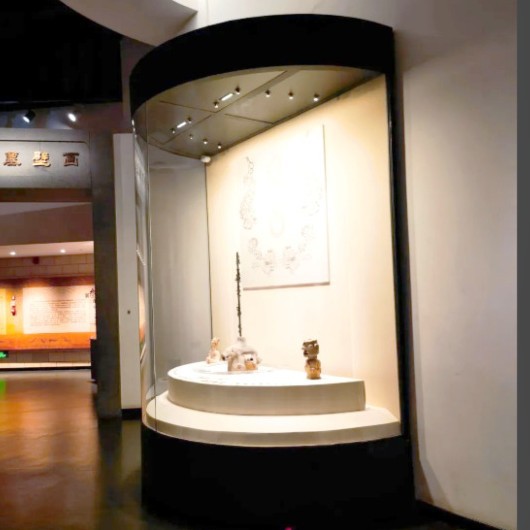 厂家博物馆展示柜设计展厅展览馆文物艺术品展柜古玩玉器玻璃柜台