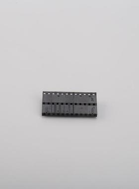 孔端ABP子接插件2.4锁扣式连接(器双)黑色冷压5端子冷压接线端子