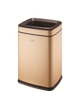 SSF6-F01F1-F0GNF南方欧式房不锈用钢无盖垃圾客桶家酒店卫生间垃