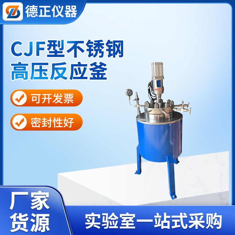 德正仪器CJF型0.5L高压反应釜