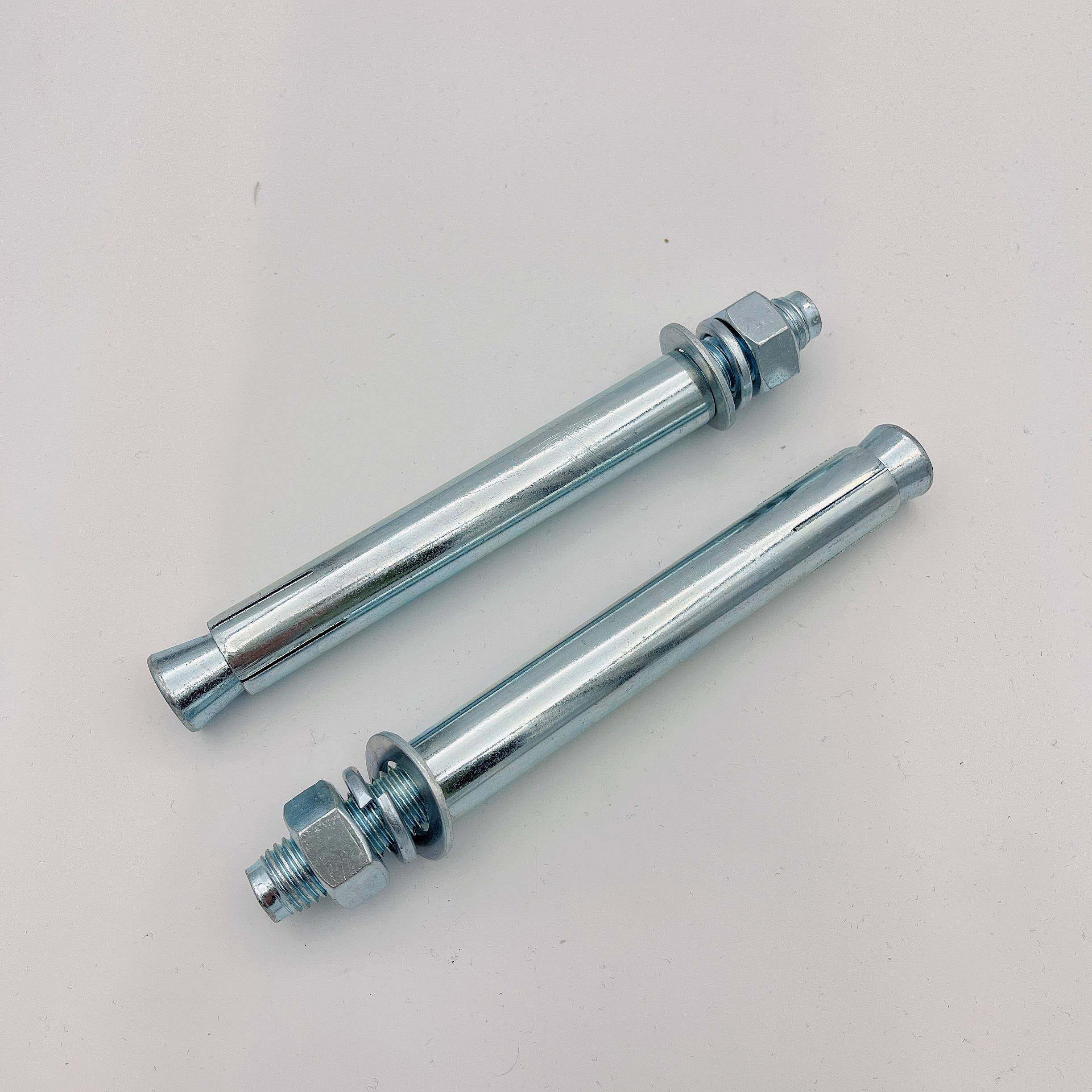 厂家直销国镀901锌膨胀螺丝超加长膨胀螺栓M6M标8M210M1M14M16~M