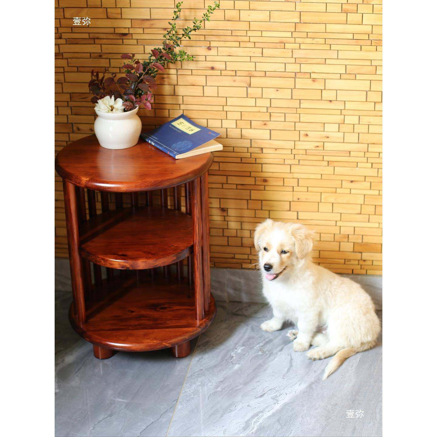 纯实木柏ylg-01木代简约现柜沙发边几几茶床头阳台置物架角几家用,基础建材,脚轮/万向轮,淘宝优惠券,粉丝福利购,淘宝优惠卷