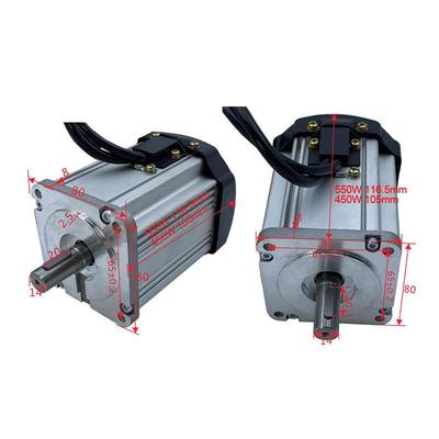 0-法兰550W6550W600000机0转大扭矩配B8LD550H驱动器直流无刷电套