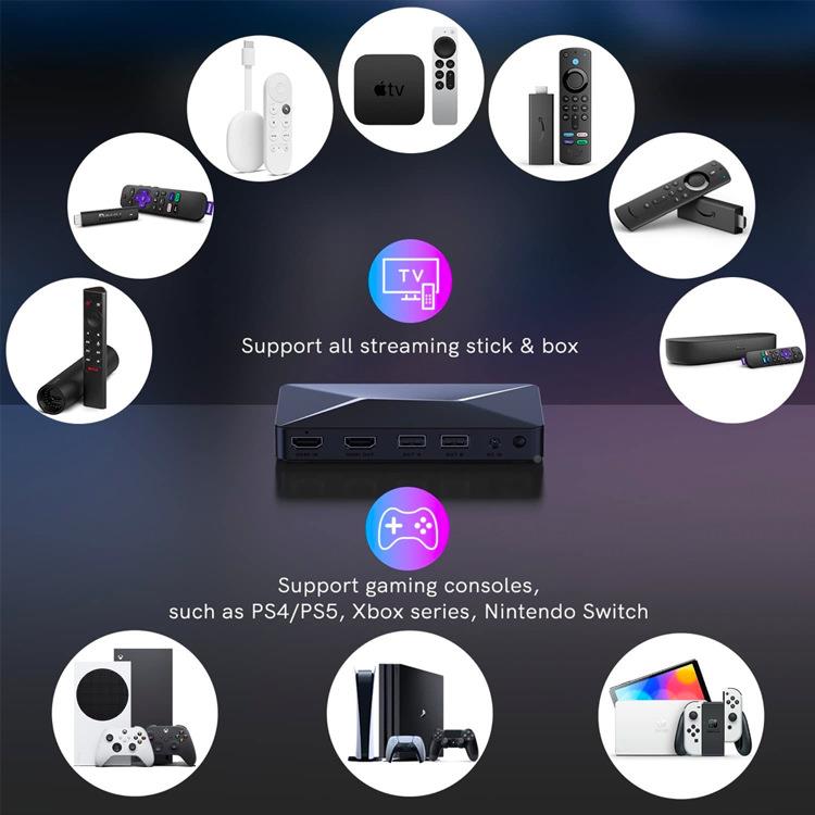 HDMEI2.0电视视频同步盒TV颜48924色采集彩LD灯带RGBIC炫灯条音乐