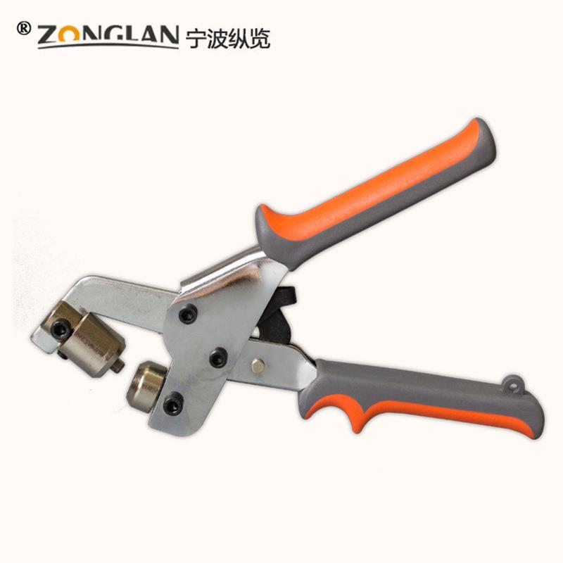 打扣扣手动打扣机钳灯打箱布扣眼喷绘布打孔钳工具70卡扣压器管卡