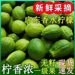 百果袋正宗无籽广东香水柠檬本土果园直发1斤起