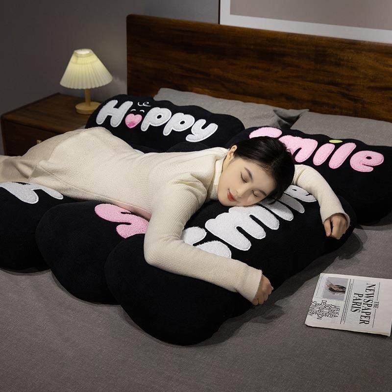 新款少女心床上夹腿长条抱枕家居沙发飘窗靠垫靠枕床头趴睡靠背枕