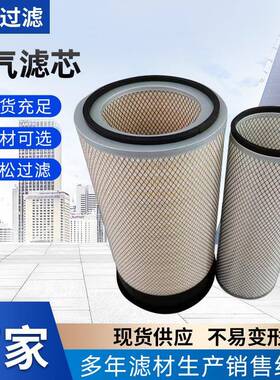 厂家现货空气滤芯工程机械设备发电机组AF891/890空气滤芯滤筒