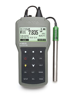 HANNA HI98191酸度-氧化还原-离子浓度ISE-温度测定仪