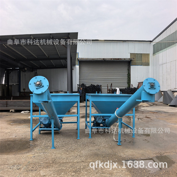 江苏泰州电厂脱硫剂螺旋提升机XWZF重钙粉轻钙粉蛟龙上料机