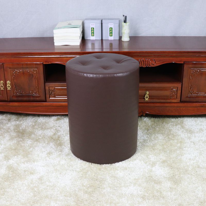 精品换鞋凳高矮方凳圆沙发凳电脑桌梳妆凳客厅茶几凳屁蹲皮墩子