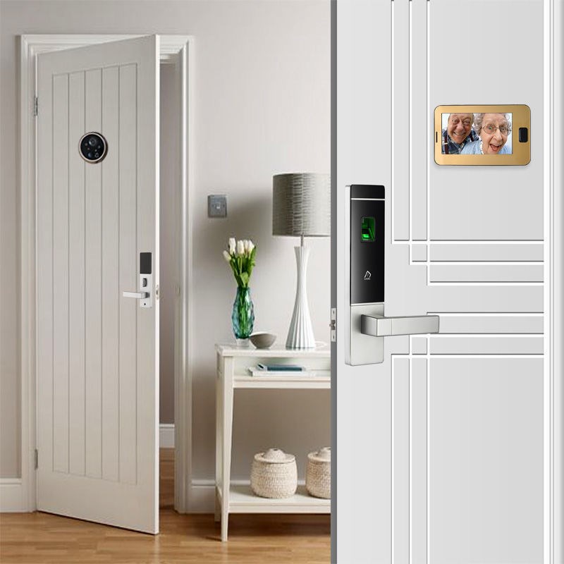 智能电子猫眼家用门镜通用型入户门防盗可视门铃广角带夜视摄像头