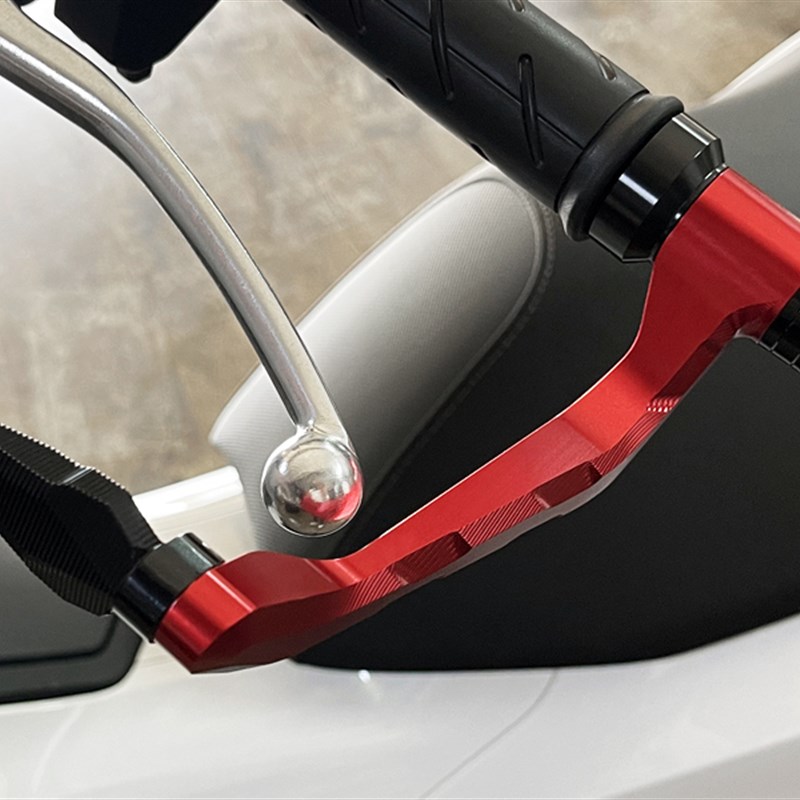 适用光阳赛艇CT0/300 Xciting0S改装牛角护手 刹车手把防护柄