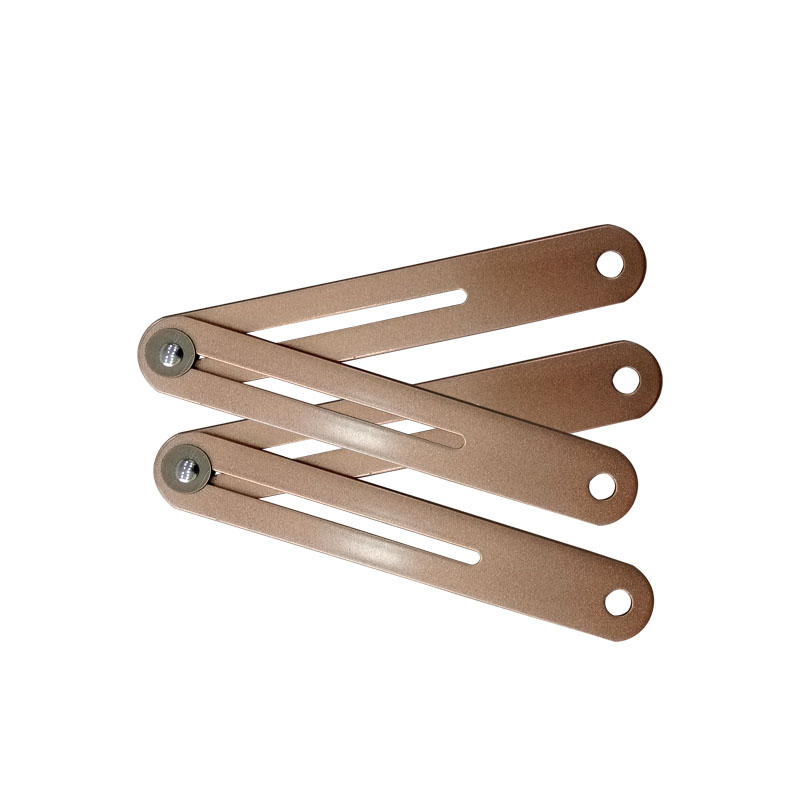 电动晾衣架连接片 杆手摇升降衣架晒被杆吊片 晒衣杆连接片铝片