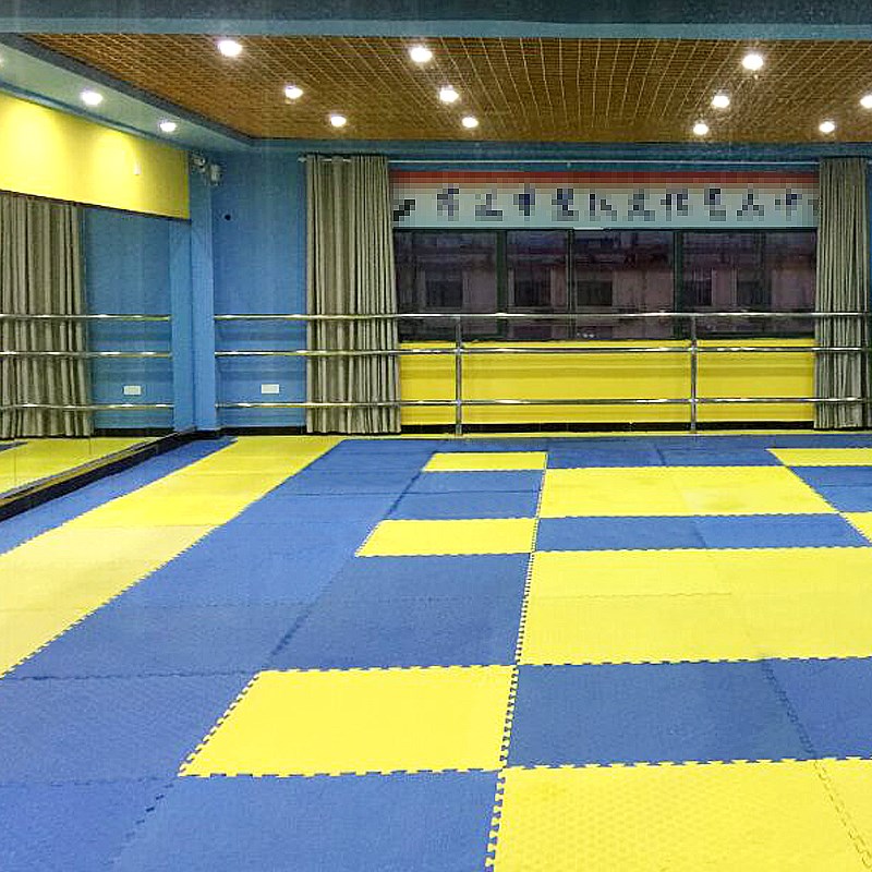 环保ev泡沫地垫100x100跆拳道舞蹈幼儿园1米x1米拼接加大号一米