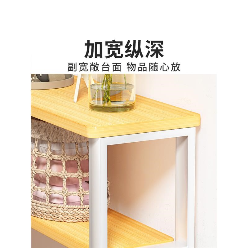 电脑办公书桌学生家用长条方形简约现代的写字工作台床边桌子实用