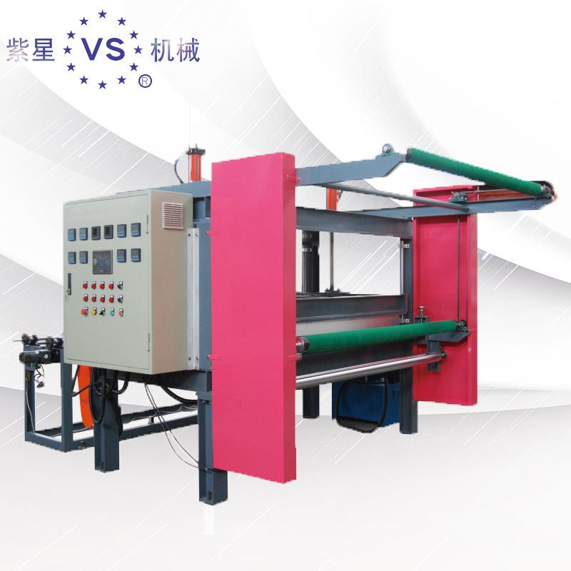 多种面料压花纹成型机皮革平板压花机布料凹凸铝模具压花图片