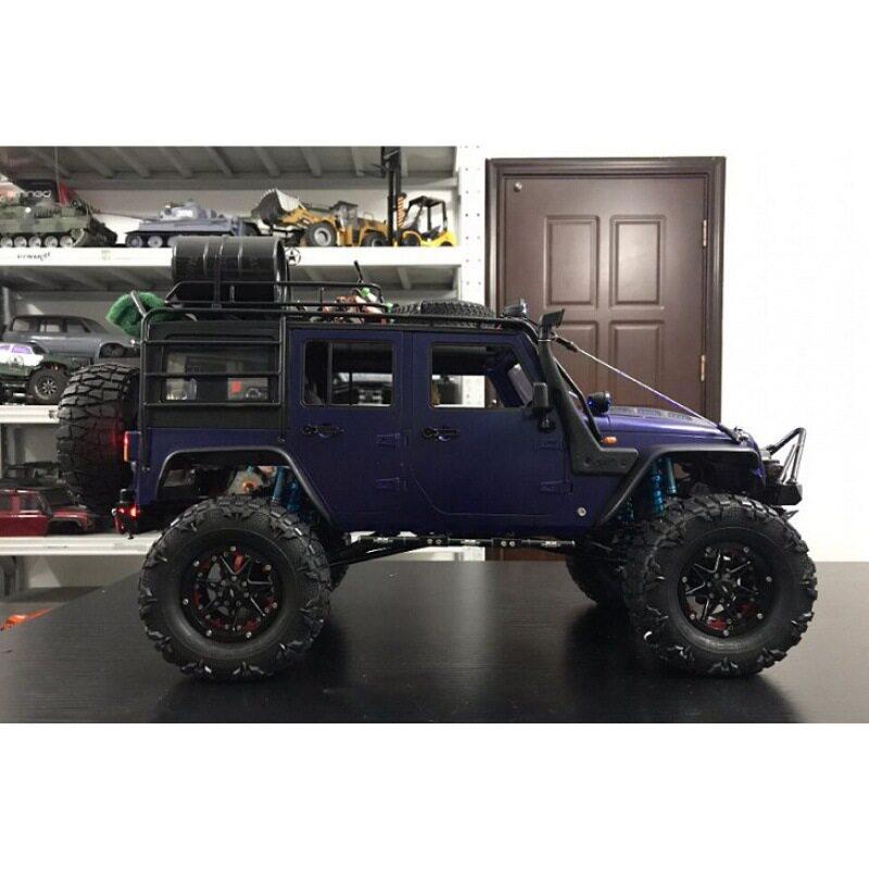 SCX10仿真攀爬车RC牧马成人遥控四驱越野金属车架90047\90046