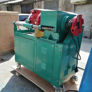 M52圆钢电动套丝机滚丝机公制直螺纹绞丝机三速圆钢套丝机