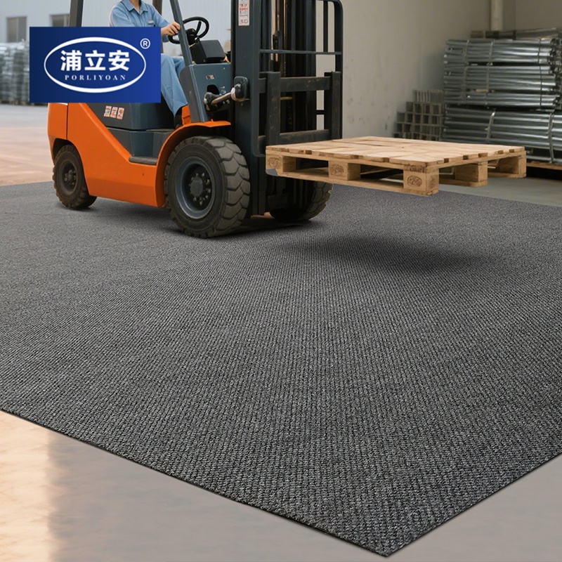 浦立安工业地垫可过叉车防滑刮沙