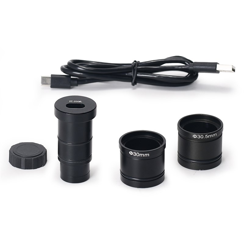 海约高清0万显微镜USB电子目镜连接电脑科研演示金相体视显微镜