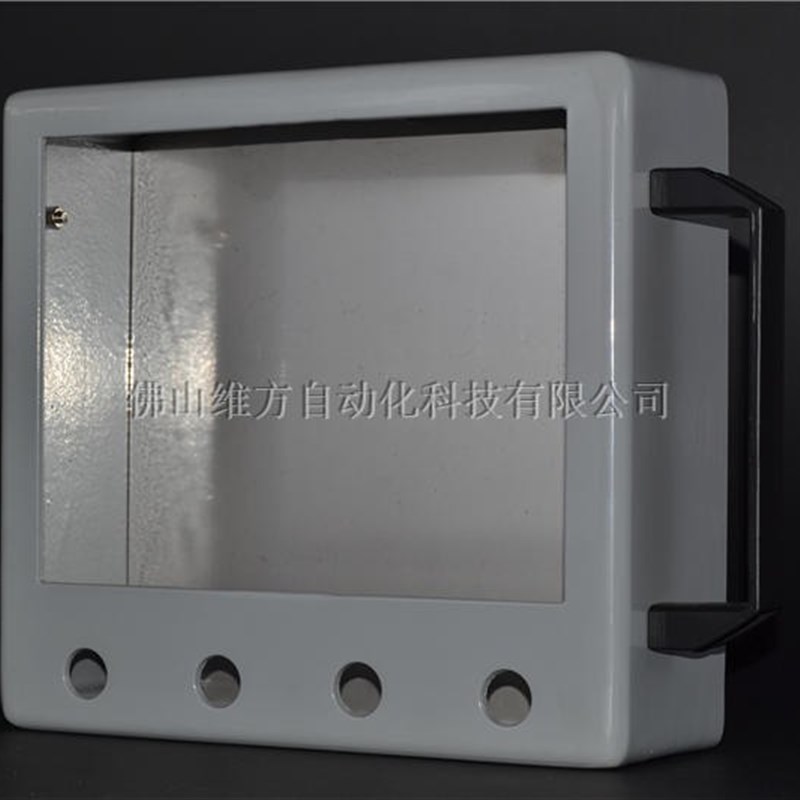 捷威纶触摸屏安装盒控制箱铝合金7寸1定制 触摸屏操作箱