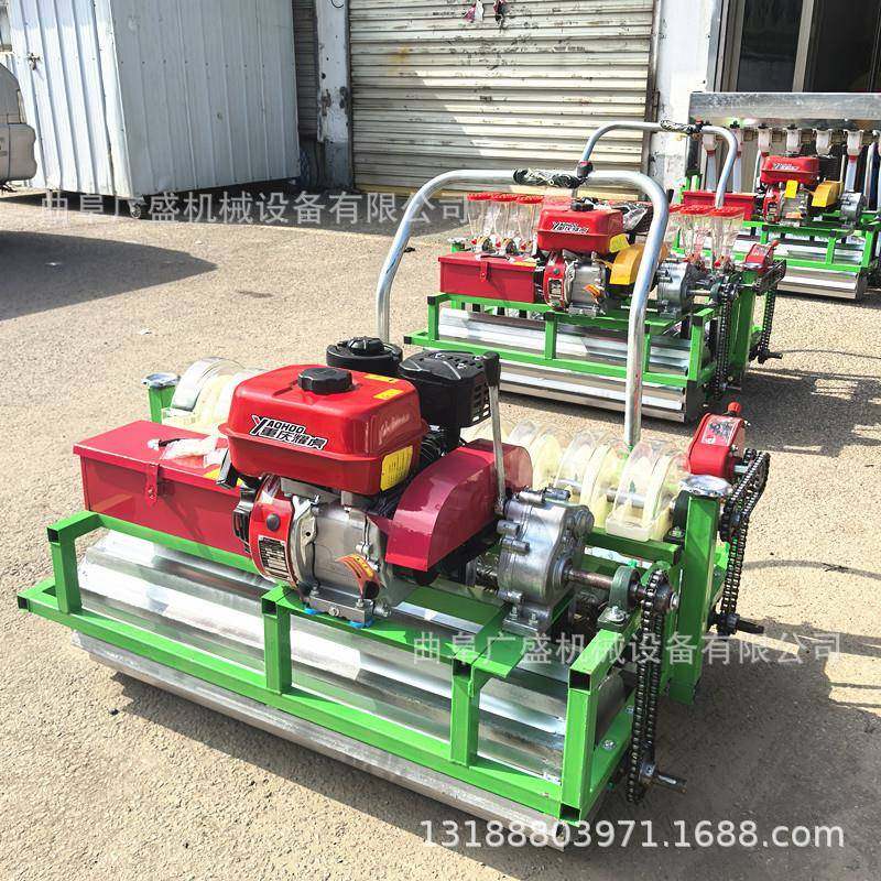 汽播油动带施肥箱小青播种机无漏种小颗粒种机菜香菜精LFW播机