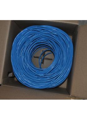 六非蔽网线CAT6UTP6六类双线S绞HYV4类*2*0CNT.574*2*屏0.554