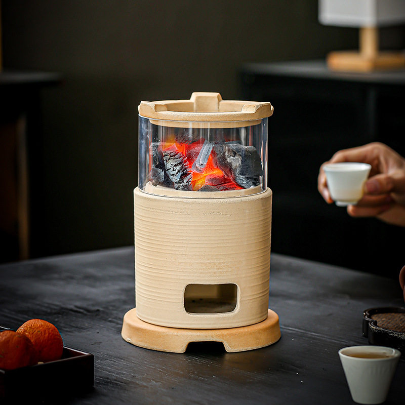 陶瓷碳炉桌面取暖煮茶炉