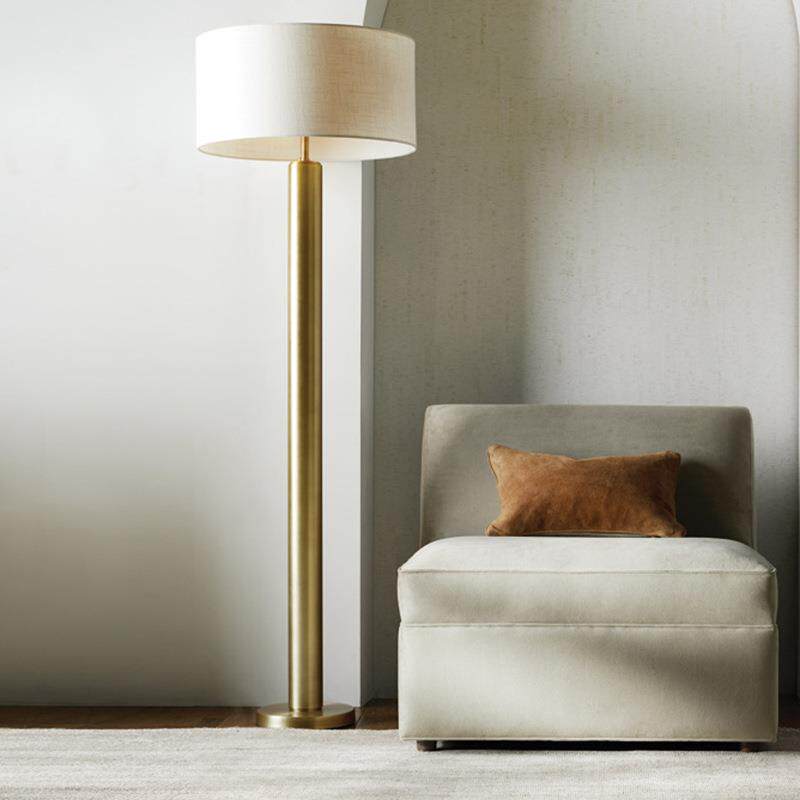 新中式奢卧室落地灯客店板厅书房沙发边立式灯20156酒样房轻简约