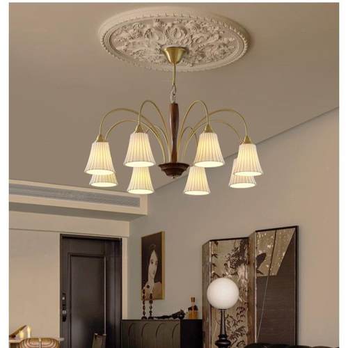 法式复古全风白厅色美式铜中古主卧璃室餐客厅设计玻奶油陶914瓷