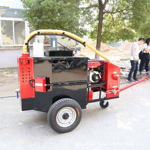 道路养护公路马路裂缝补机52460L10020L0L灌缝缝设备修牵引式 填机