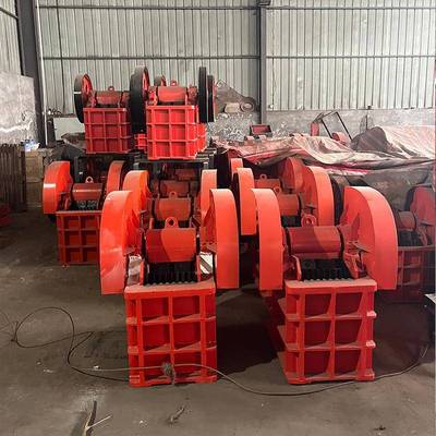 颚式破机石矿碎制砂机鄂式碎石机打沙机矿山石头RZL建筑垃粉圾碎