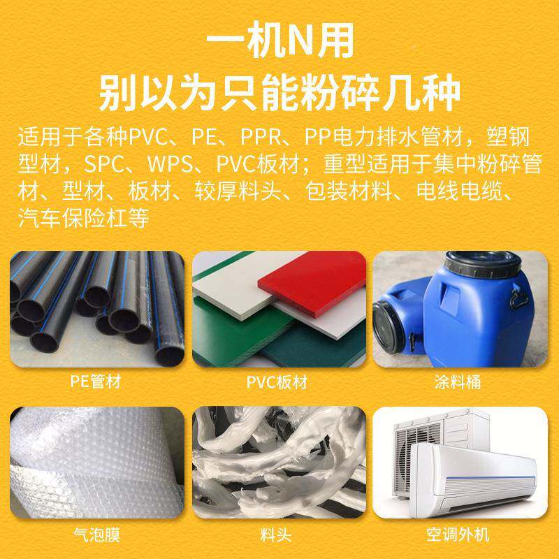 管材粉料CKF碎粉机塑料工多功能大型料机打碎料机边业破碎机废旧