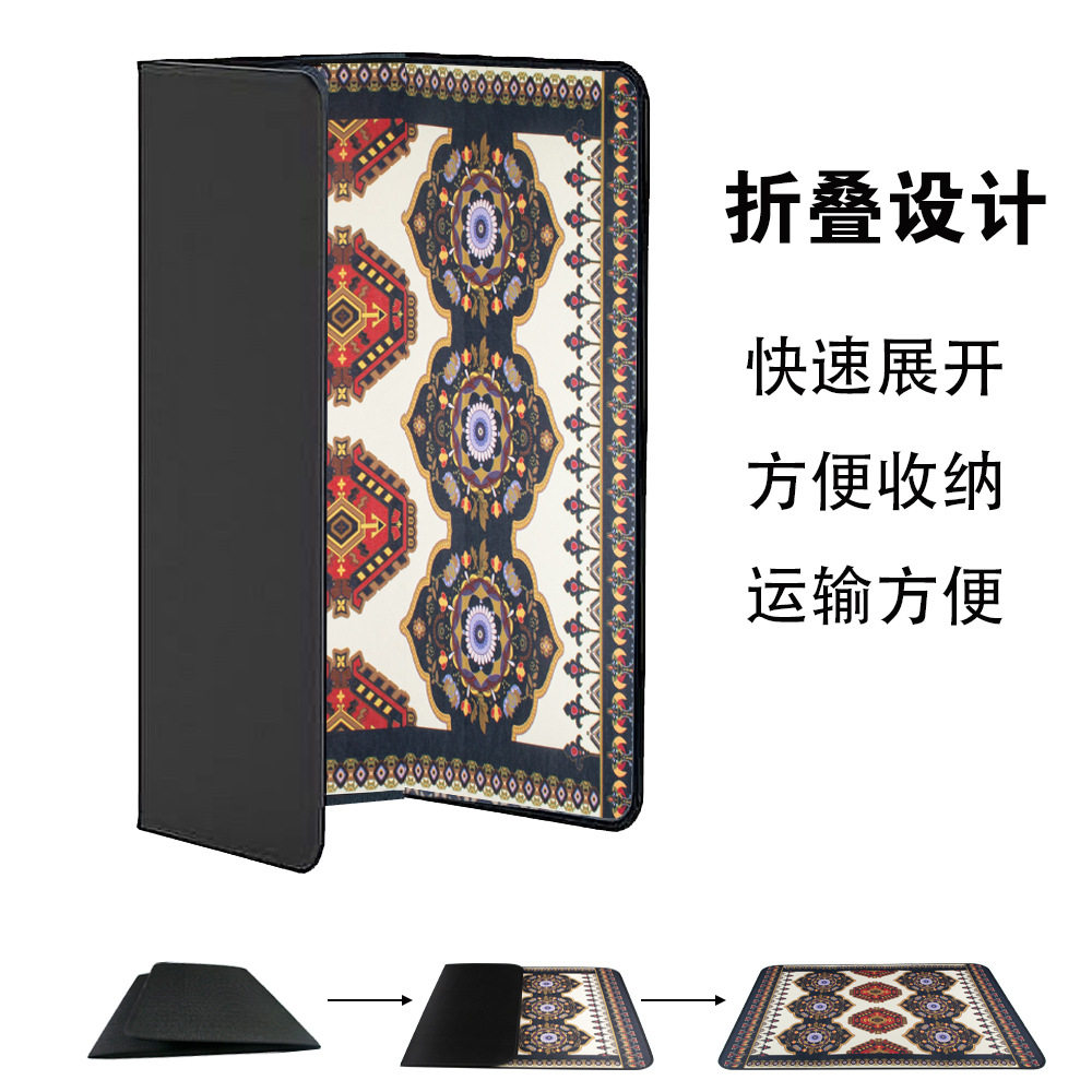 毛毡印花可折叠办公椅垫防滑