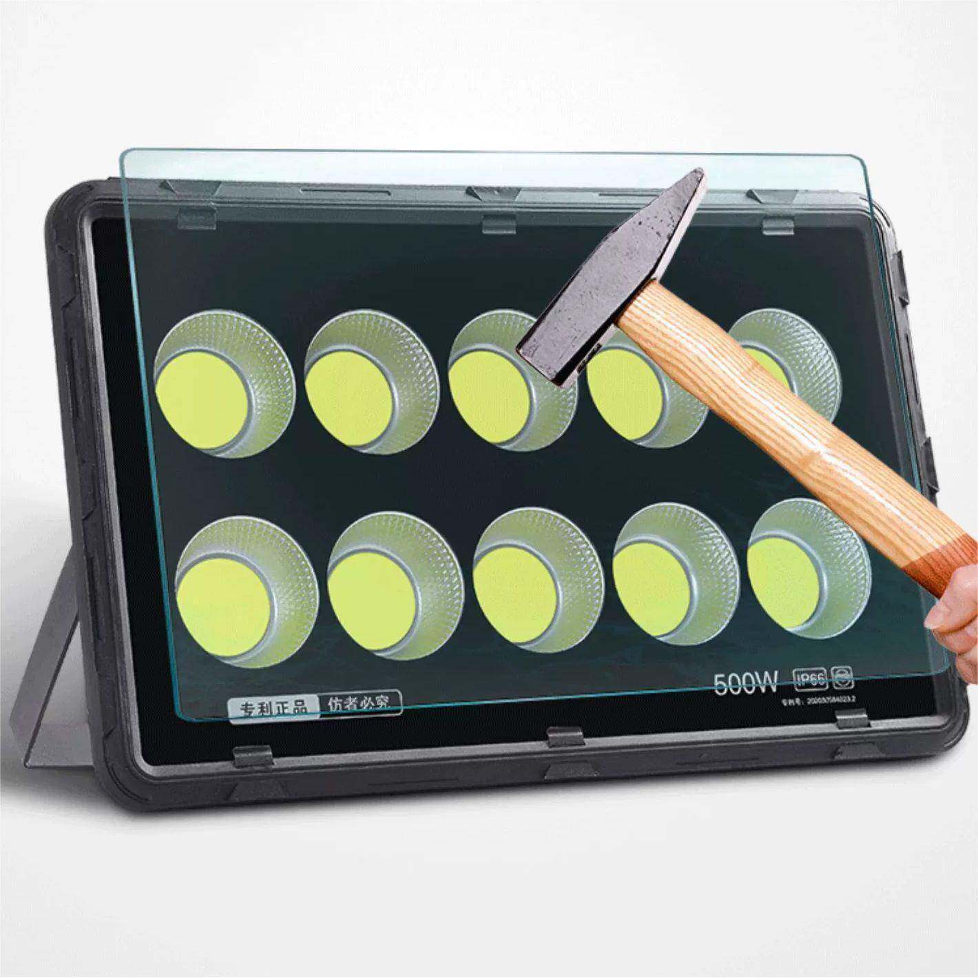 工高L亮ED塔吊灯100W2000瓦0建筑工地照明户外程6060Z400防水探照