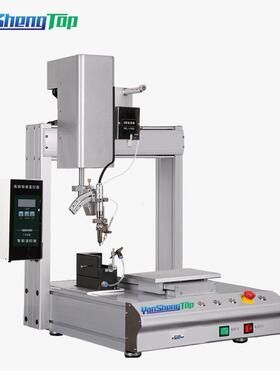 PCB板插件自动焊锡动送线焊机锡机自桌式单工作GYD台自动面焊锡机