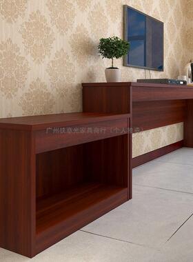 宾馆酒店客房家具标全36019套高低桌电脑电间视柜写字台带挂衣组