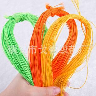 厂家编直销彩色加织密涤纶鱼丝包芯绳手机磨专用GD011挂绳耐拉绳