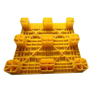 网格平九脚塑胶托潮盘防仓库塑料垫板EQW超面市库房叉车平板地台